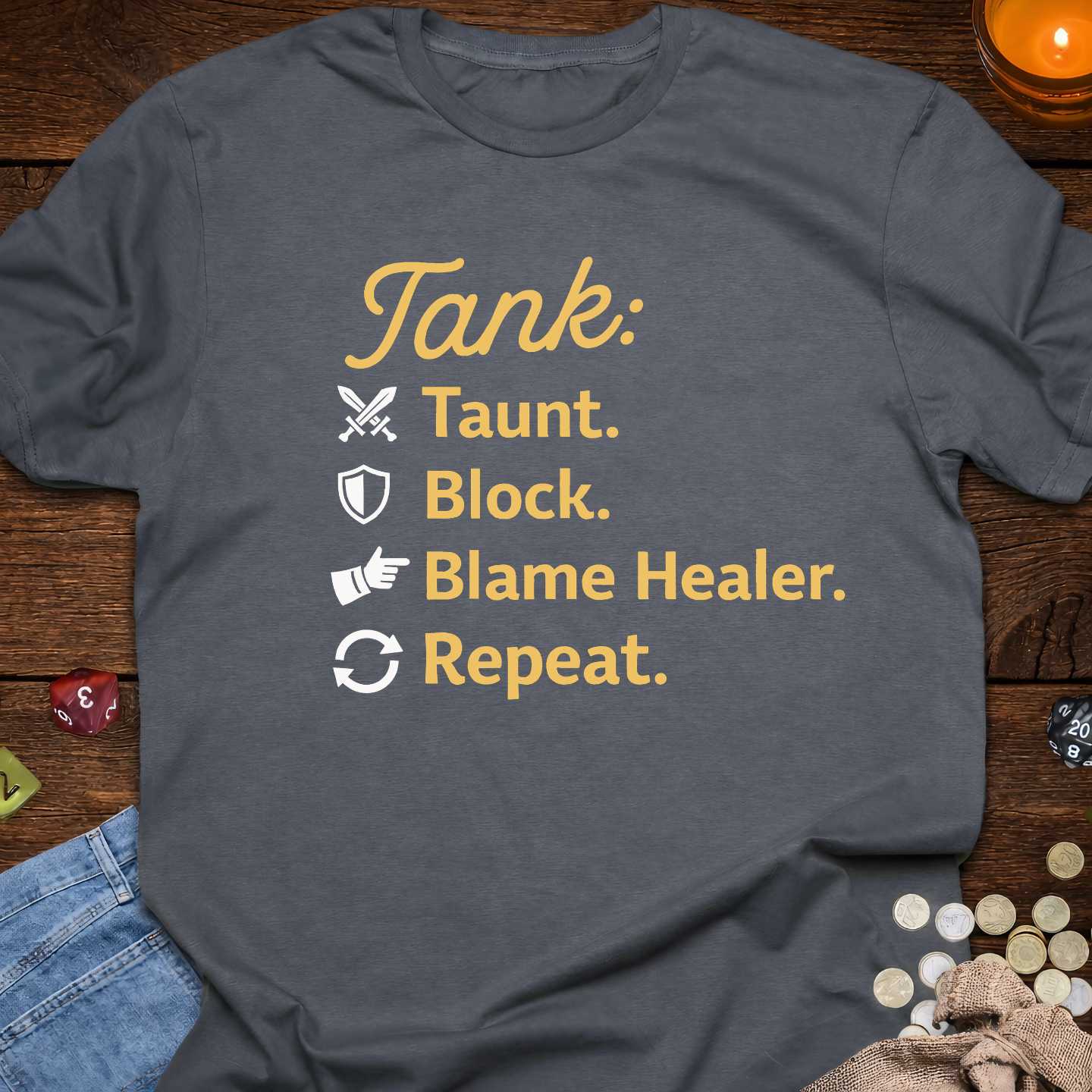 Tank Taunt Block Blame