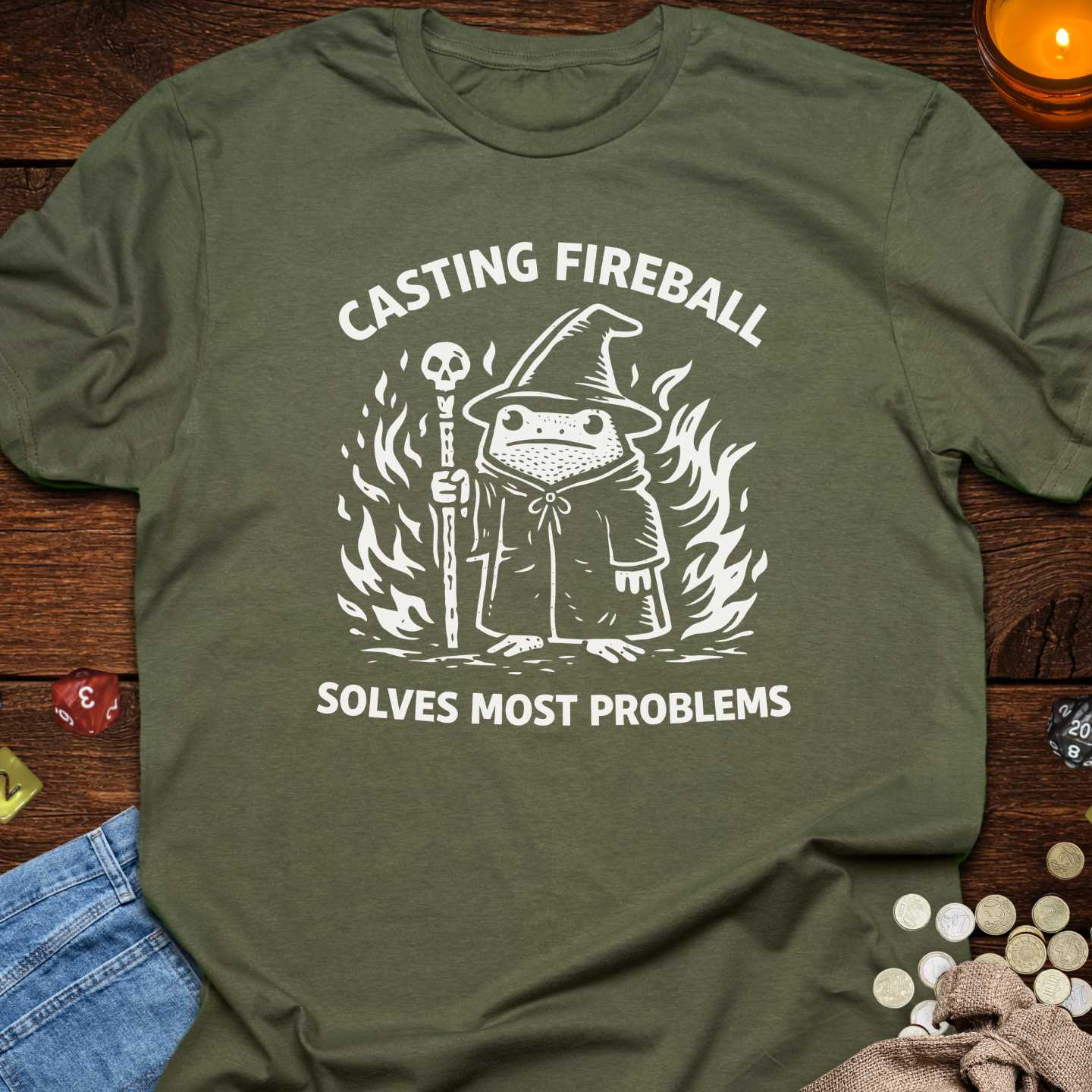Casting Fireball