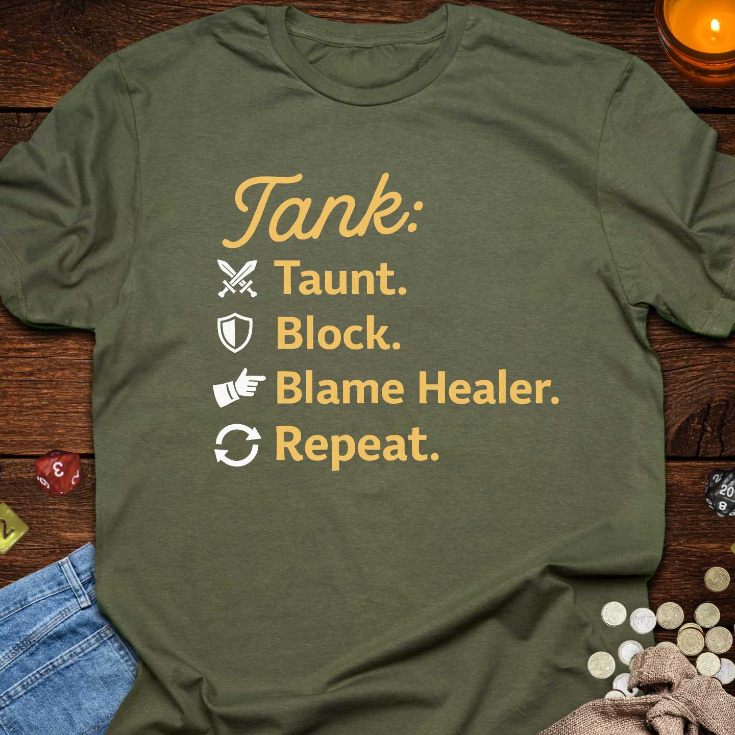 Tank Taunt Block Blame