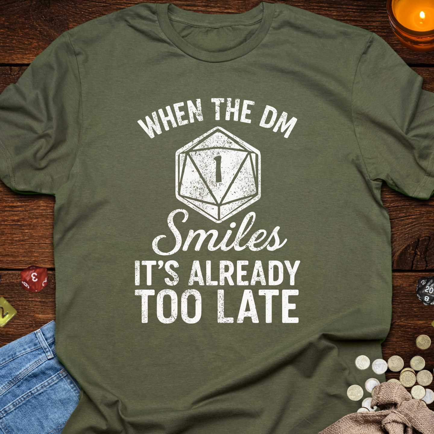 When The DM Smiles