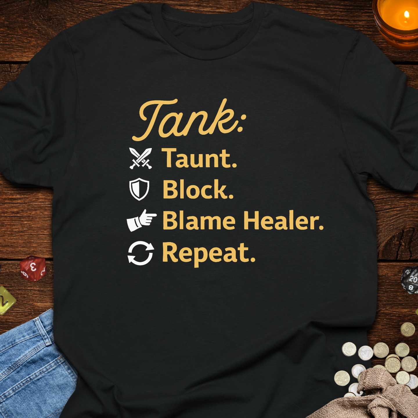 Tank Taunt Block Blame
