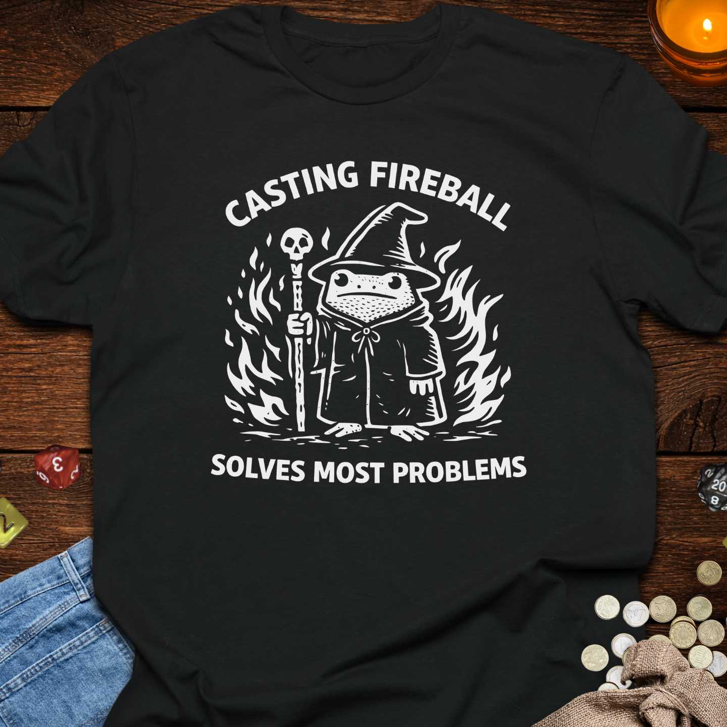 Casting Fireball