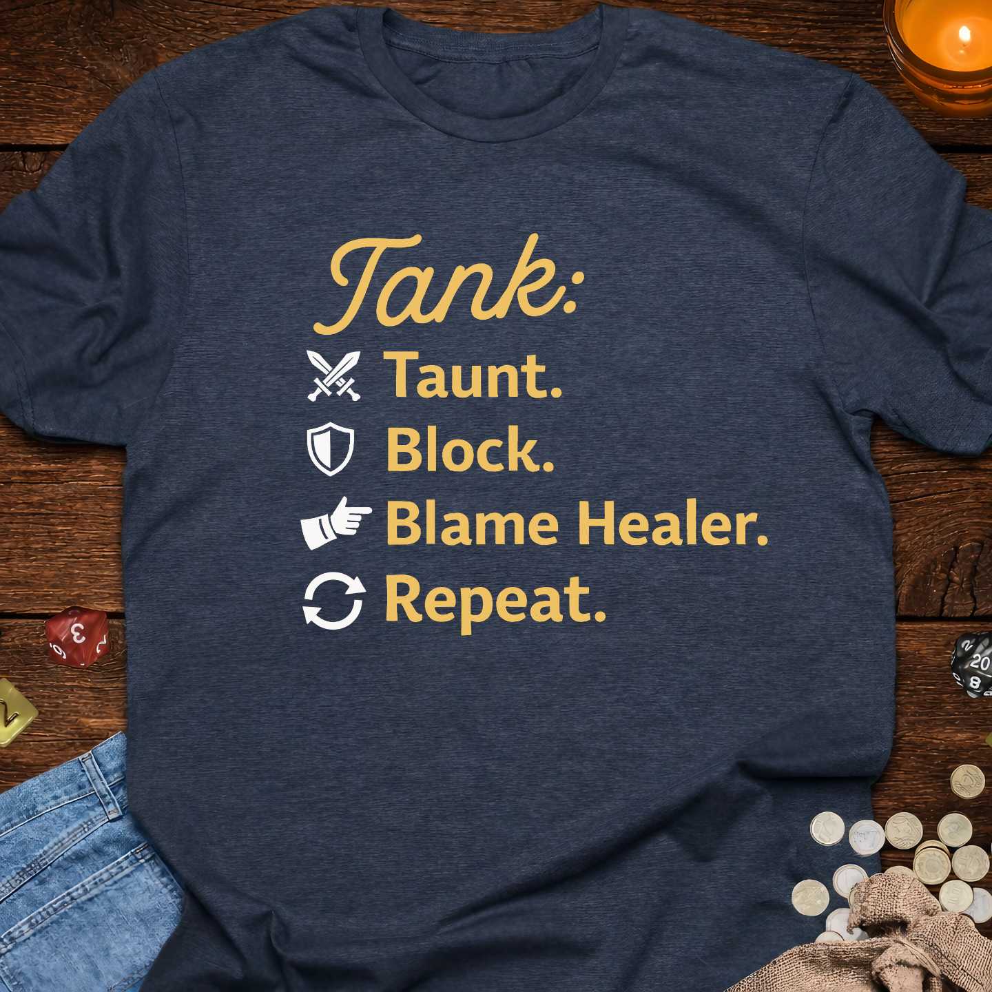 Tank Taunt Block Blame
