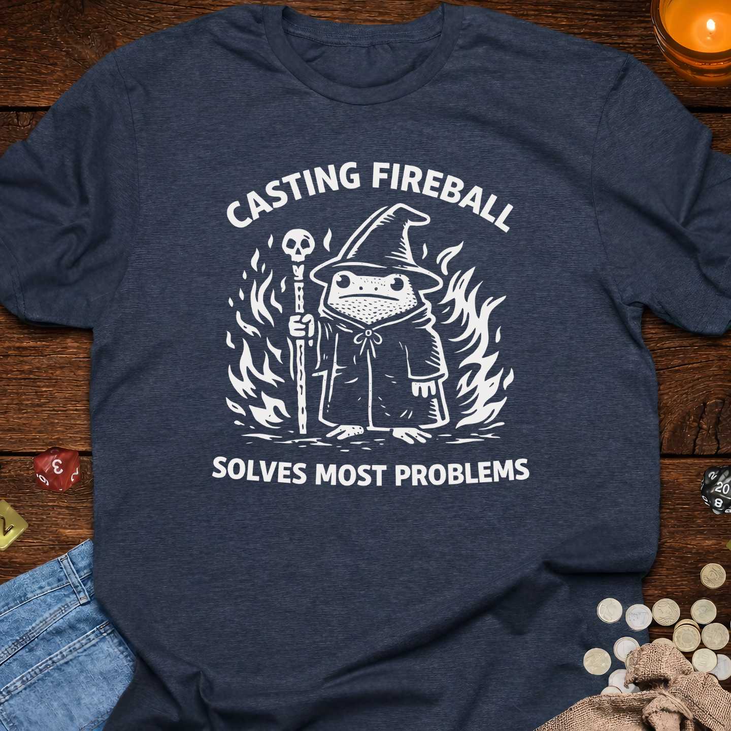 Casting Fireball