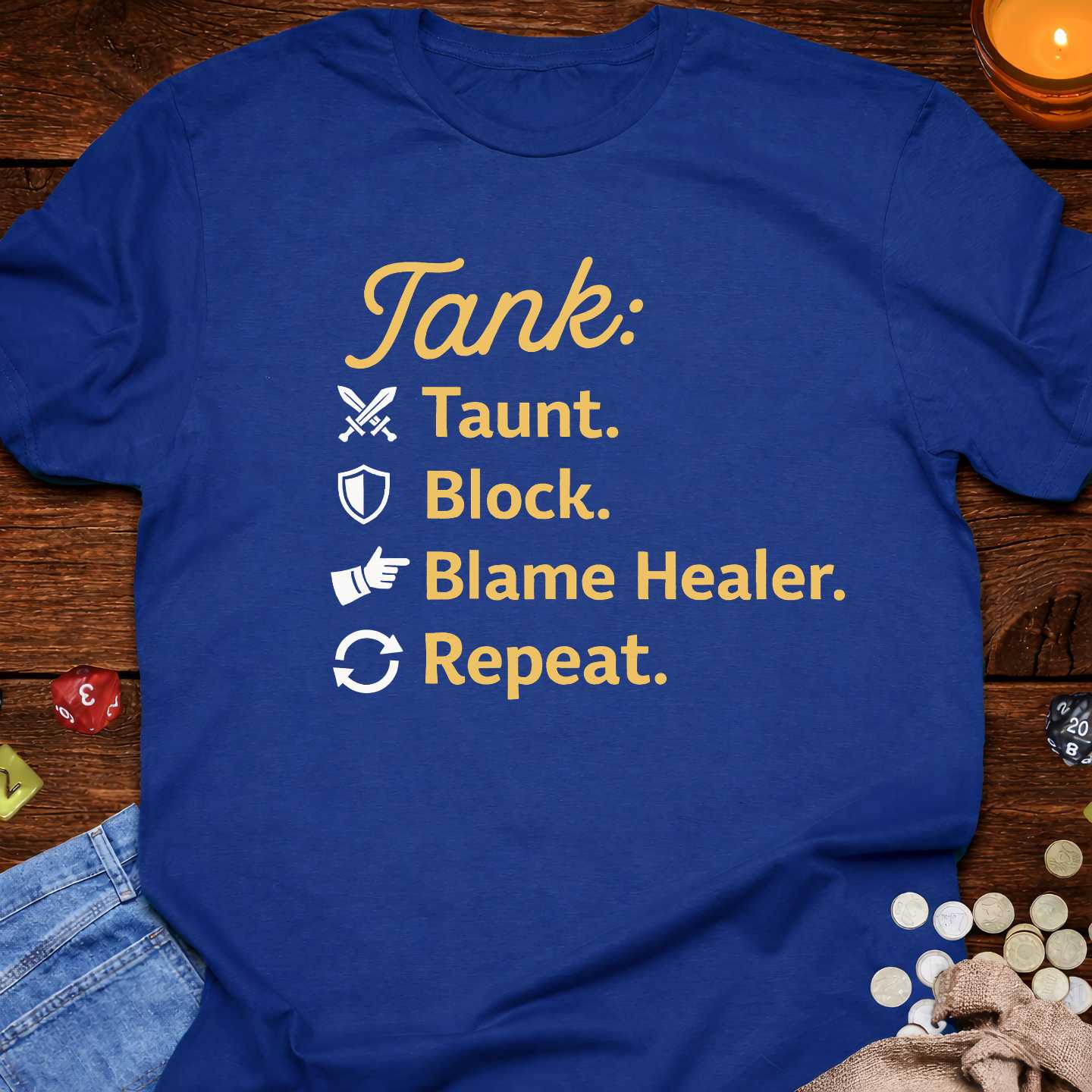 Tank Taunt Block Blame
