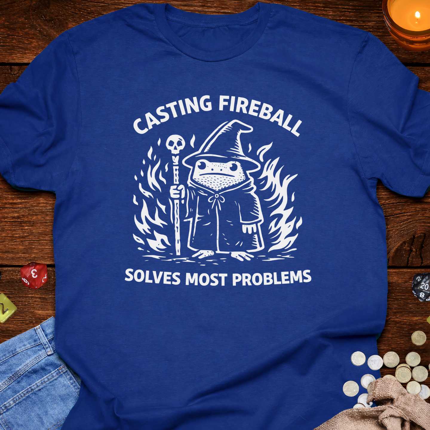 Casting Fireball