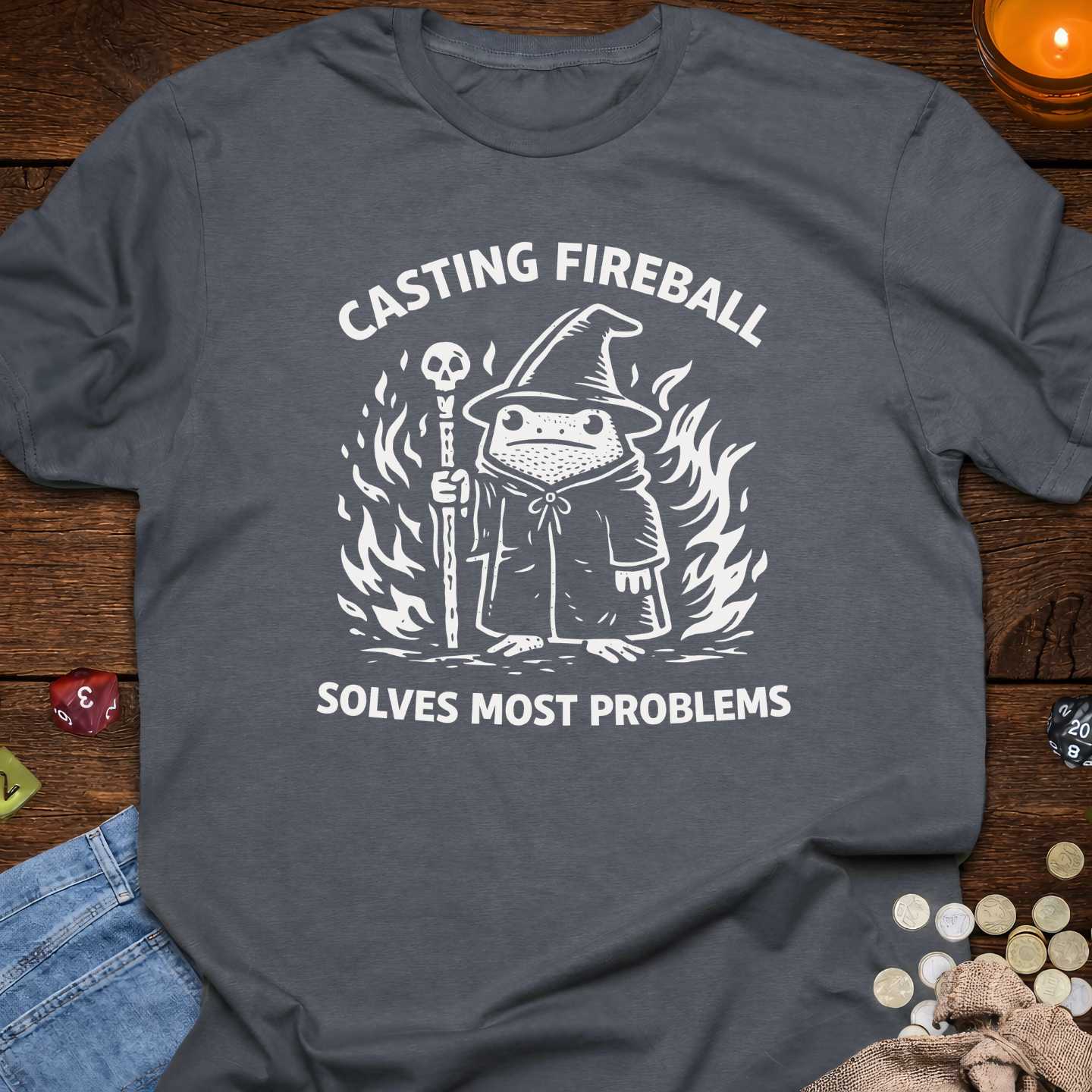 Casting Fireball