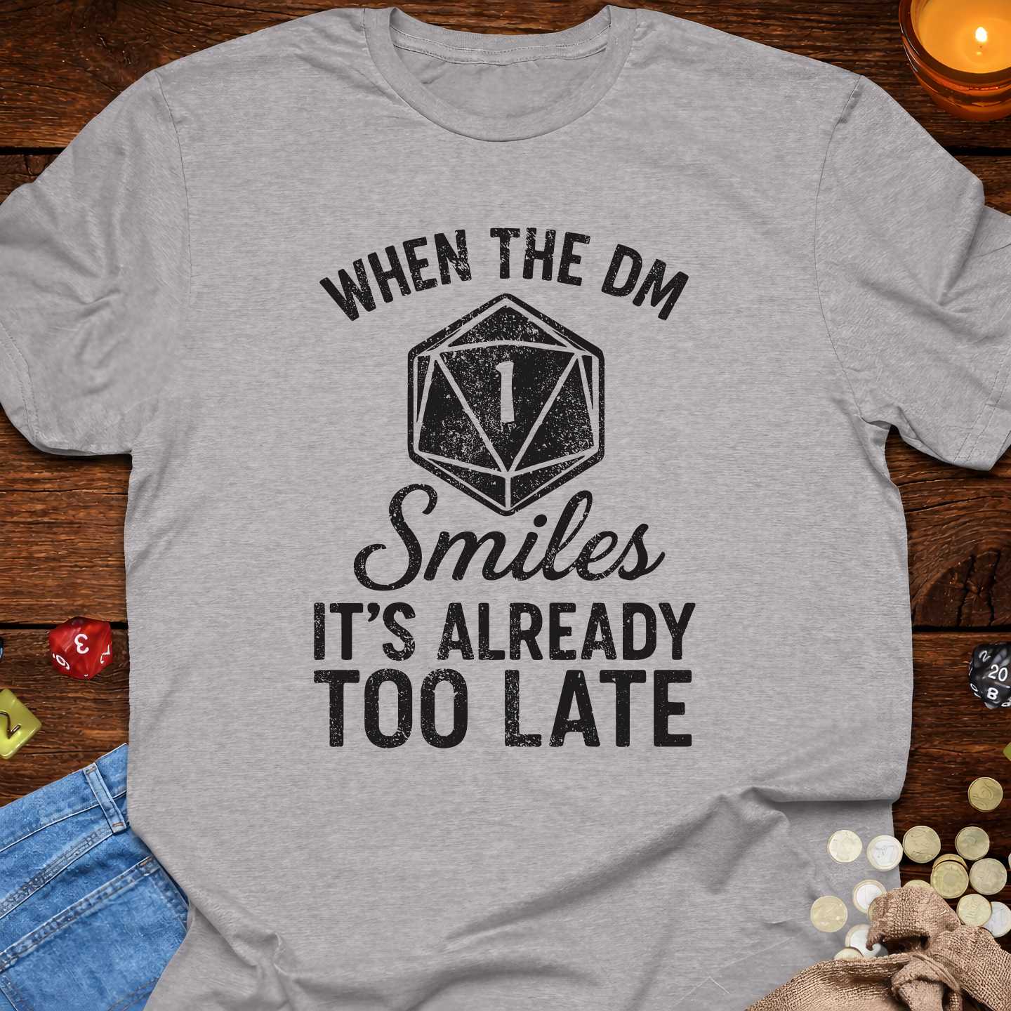When The DM Smiles